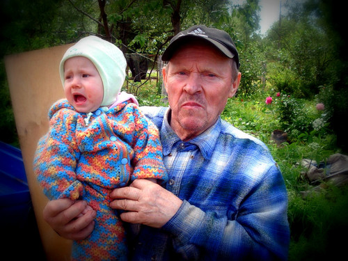 Диашечка с дедой:*