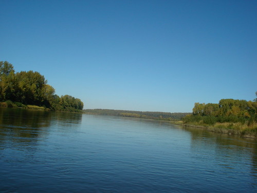 На реке Томь
