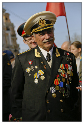 День победы. Улыбчивый ветеран