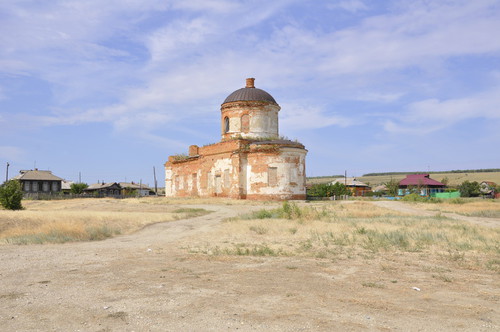 Старая церковь в селе Мордовое