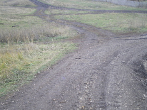Дорога в деревне