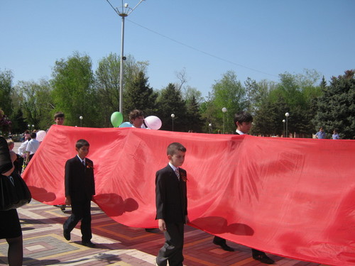 Полотно Победы. 08.05.2010