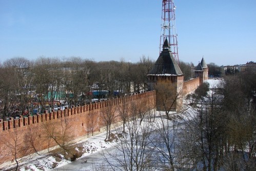 Смоленская крепостная стена.